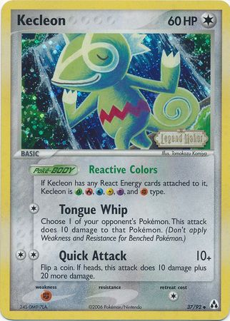 Kecleon (37/92) (Stamped) [EX: Legend Maker] | Card Citadel