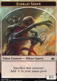 Eldrazi Spawn (002) // Eldrazi Double-sided Token [Planechase Anthology] | Card Citadel