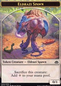 Eldrazi Spawn (003) // Eldrazi Double-sided Token [Planechase Anthology] | Card Citadel