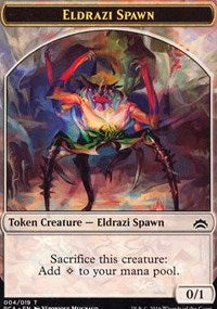 Eldrazi Spawn (004) // Eldrazi Double-sided Token [Planechase Anthology] | Card Citadel