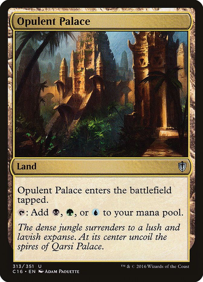 Opulent Palace [Commander 2016] | Card Citadel