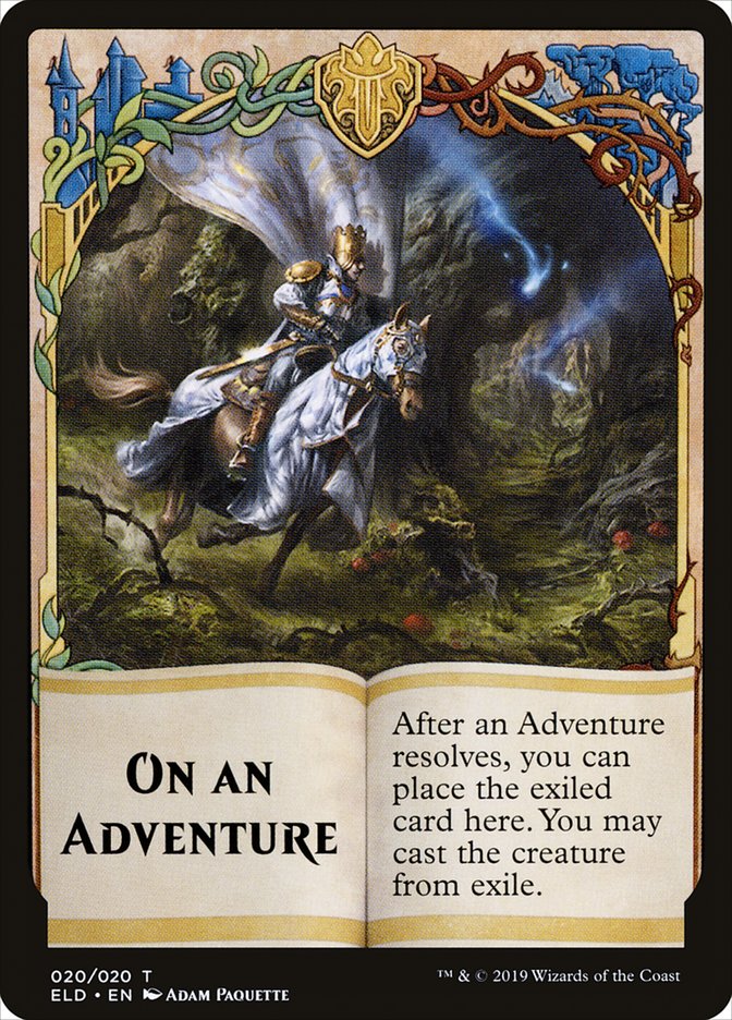 On an Adventure [Throne of Eldraine Tokens] | Card Citadel