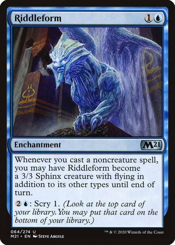 Riddleform [Core Set 2021] | Card Citadel