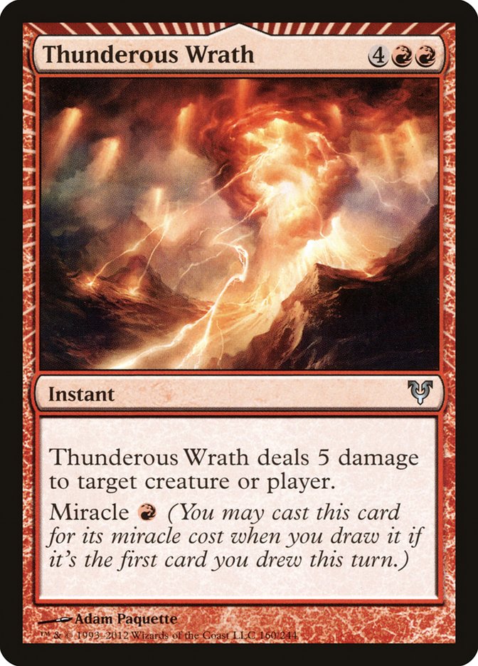 Thunderous Wrath [Avacyn Restored] | Card Citadel