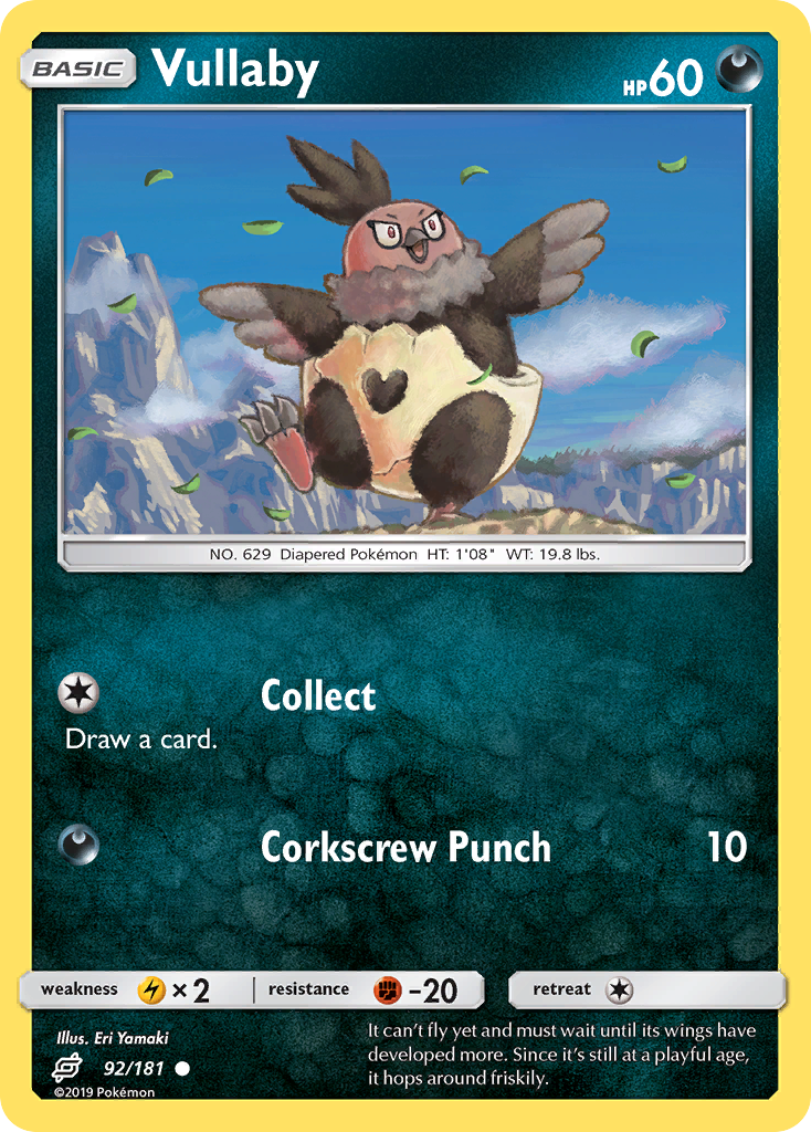 Vullaby (92/181) [Sun & Moon: Team Up] | Card Citadel