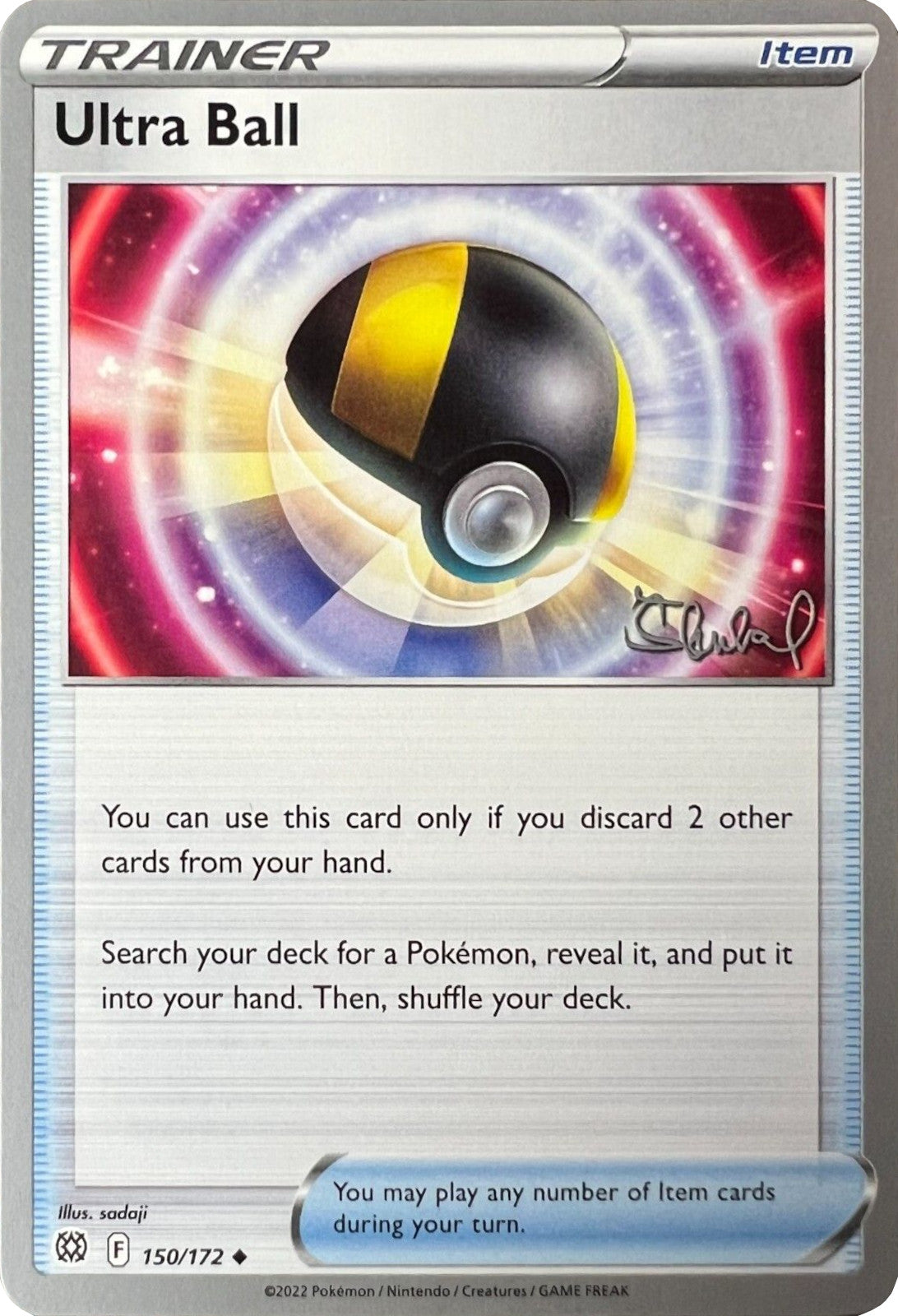 Ultra Ball (150/172) (ADP - Ondrej Skubal) [World Championships 2022] | Card Citadel