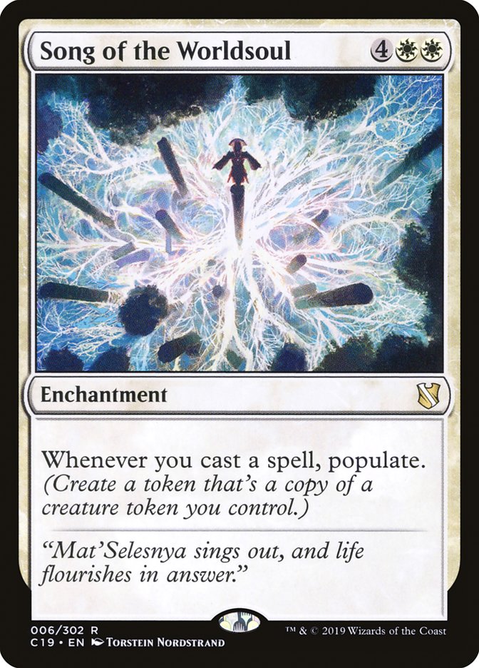 Song of the Worldsoul [Commander 2019] | Card Citadel