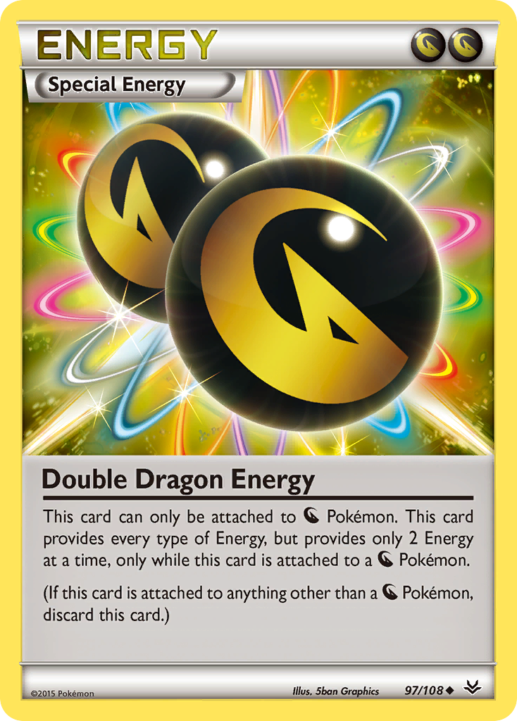 Double Dragon Energy (97/108) [XY: Roaring Skies] | Card Citadel