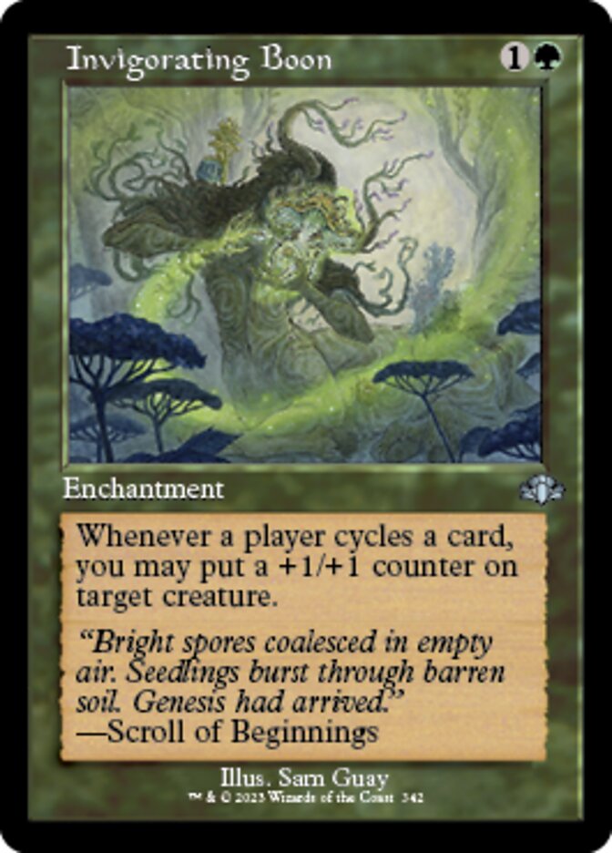 Invigorating Boon (Retro) [Dominaria Remastered] | Card Citadel