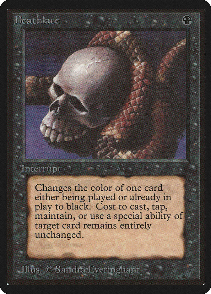 Deathlace [Limited Edition Beta] | Card Citadel