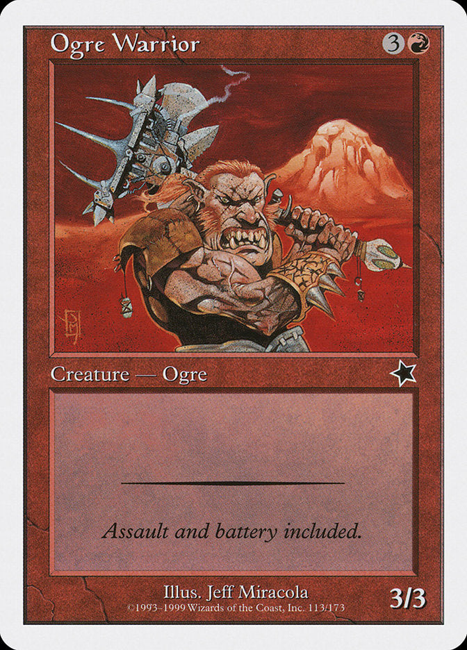 Ogre Warrior [Starter 1999] | Card Citadel