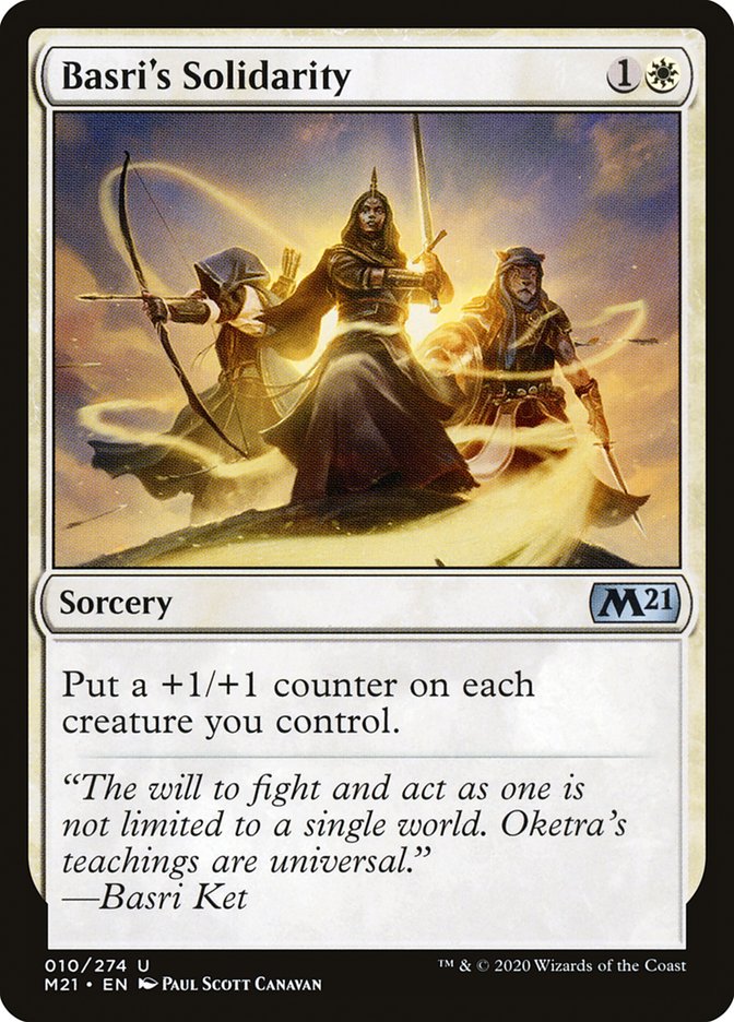 Basri's Solidarity [Core Set 2021] | Card Citadel