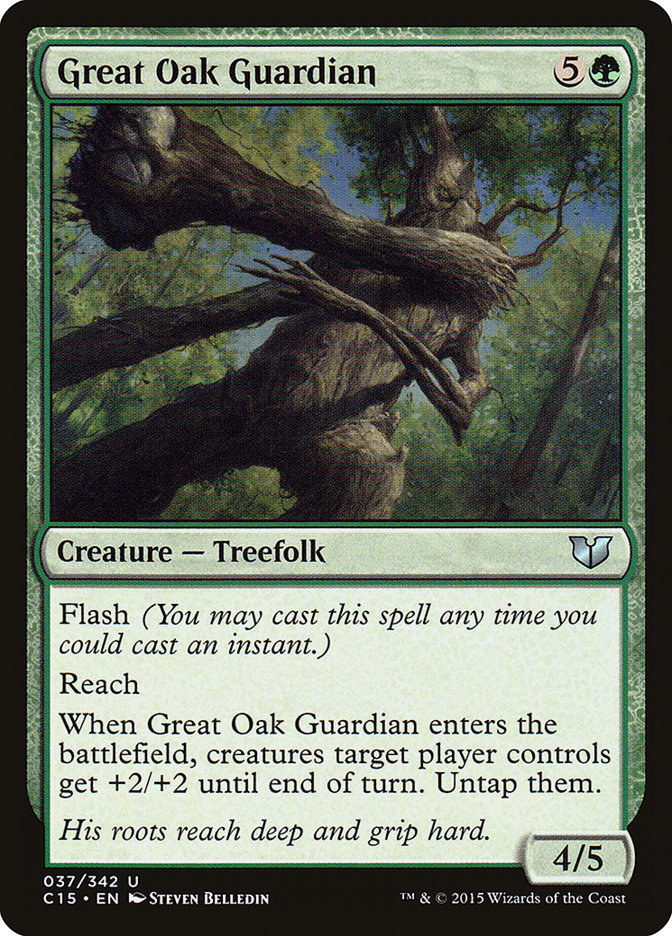 Great Oak Guardian [Commander 2015] | Card Citadel