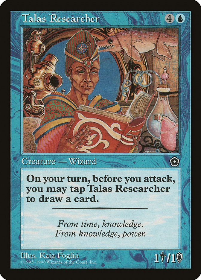 Talas Researcher [Portal Second Age] | Card Citadel
