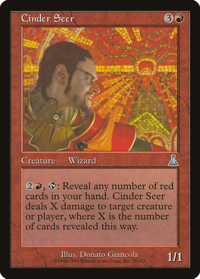 Cinder Seer [Urza's Destiny] | Card Citadel