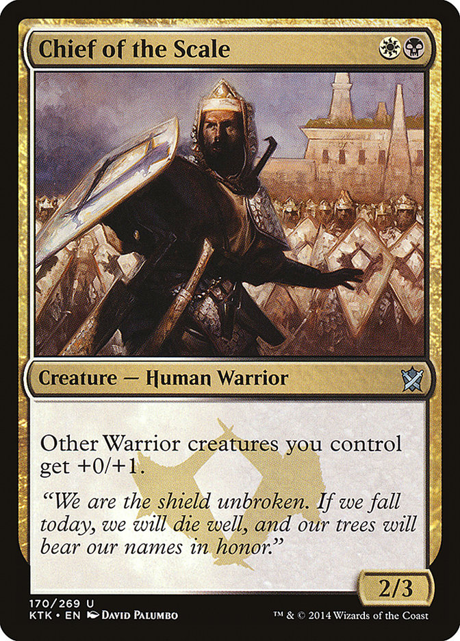 Chief of the Scale [Khans of Tarkir] | Card Citadel