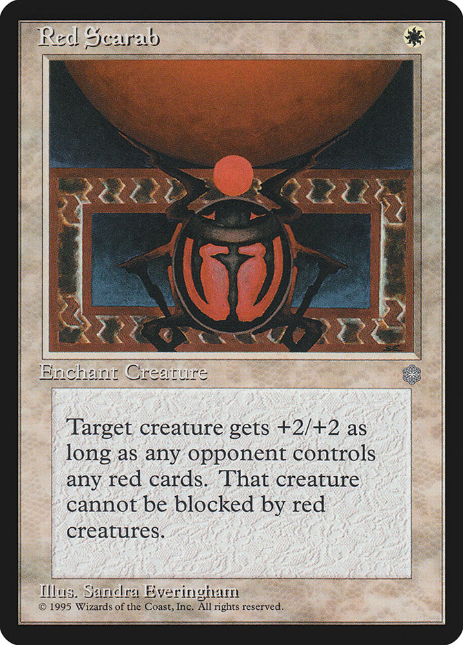 Red Scarab [Ice Age] | Card Citadel