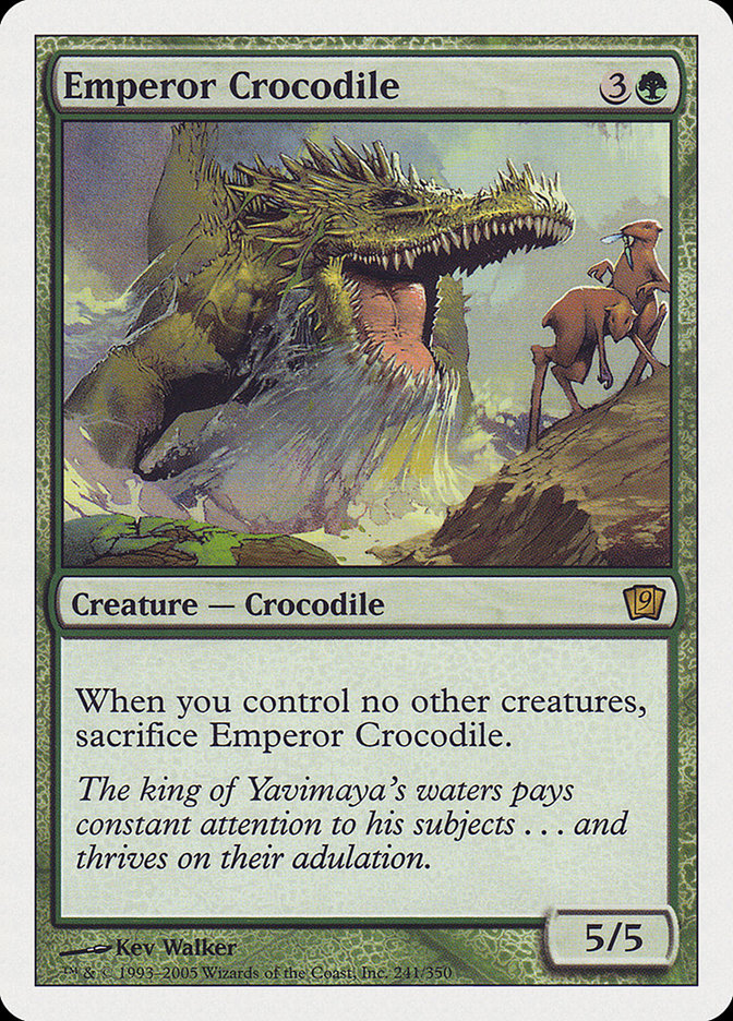 Emperor Crocodile [Ninth Edition] | Card Citadel