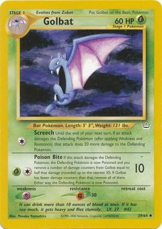 Golbat (29/64) [Neo Revelation Unlimited] | Card Citadel