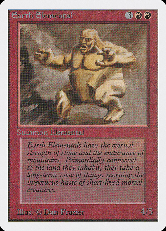 Earth Elemental [Unlimited Edition] | Card Citadel