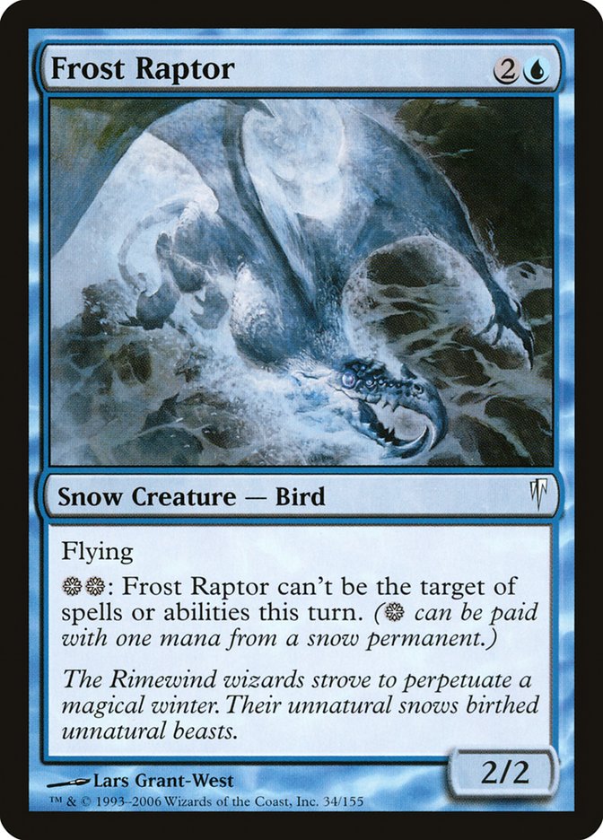 Frost Raptor [Coldsnap] | Card Citadel