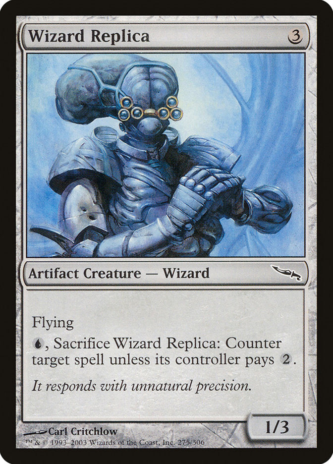 Wizard Replica [Mirrodin] | Card Citadel