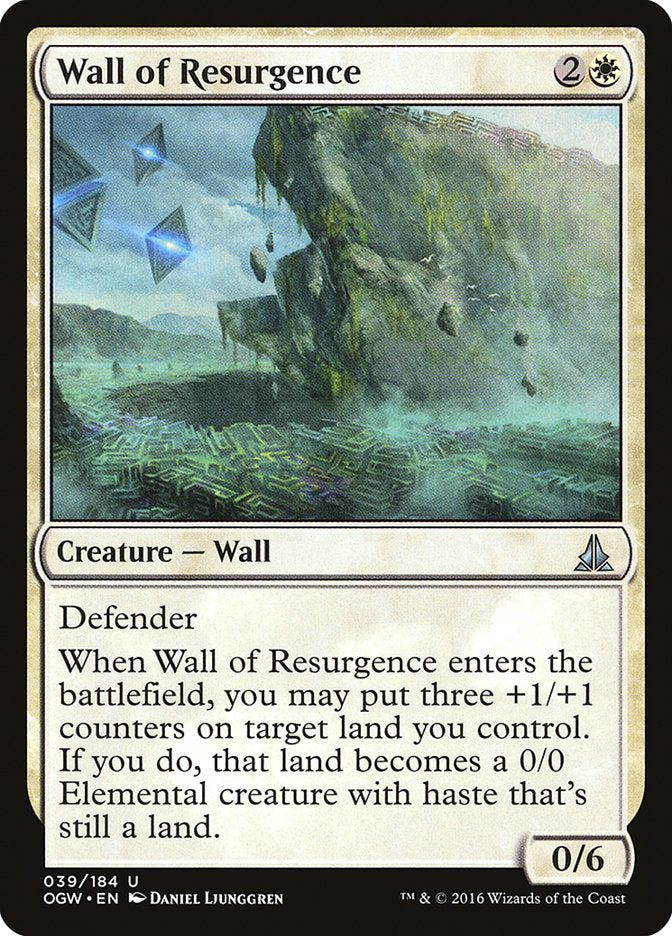 Wall of Resurgence [Oath of the Gatewatch] | Card Citadel