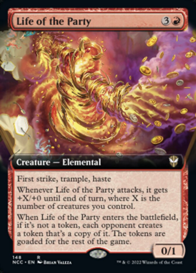 Life of the Party (Extended Art) [Streets of New Capenna Commander] | Card Citadel