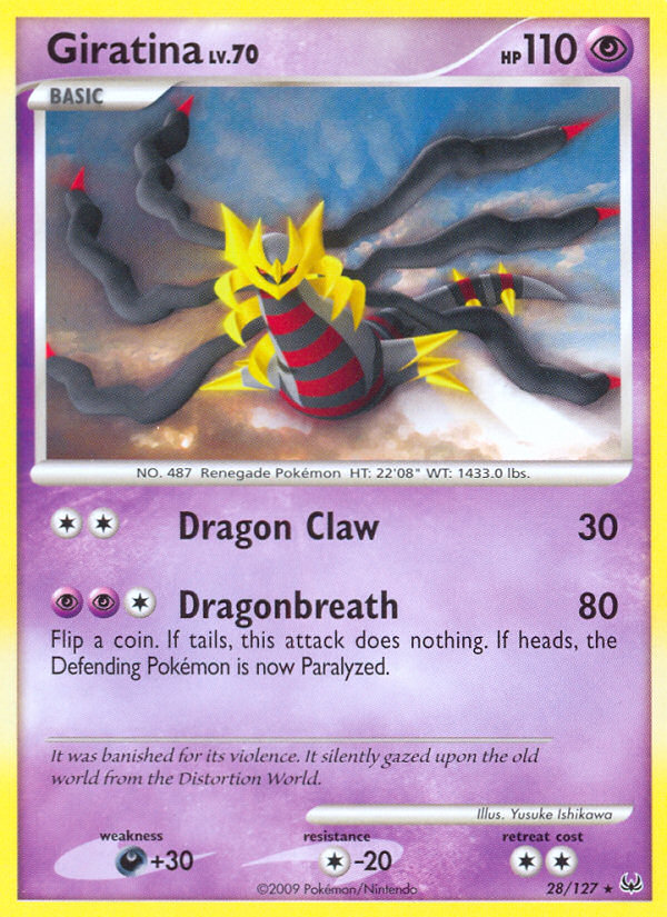 Giratina (28/127) [Platinum: Base Set] | Card Citadel