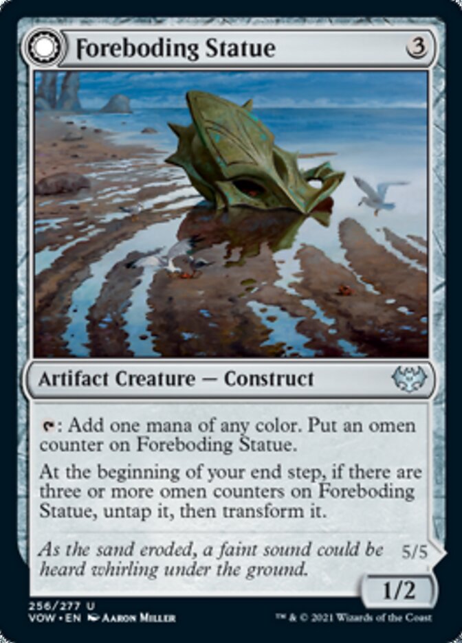 Foreboding Statue // Forsaken Thresher [Innistrad: Crimson Vow] | Card Citadel