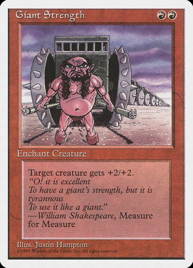 Giant Strength [Fourth Edition] | Card Citadel