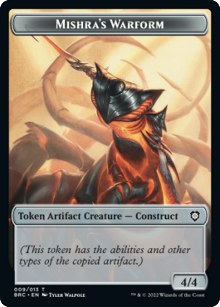 Mishra's Warform // Inkling Double-Sided Token [The Brothers' War Commander Tokens] | Card Citadel