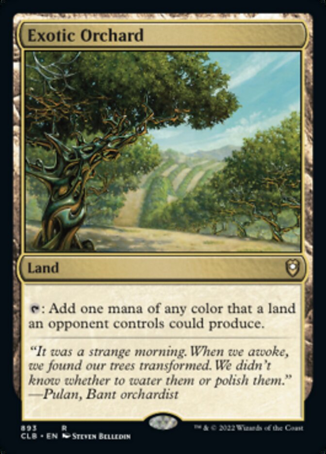 Exotic Orchard [Commander Legends: Battle for Baldur's Gate] | Card Citadel