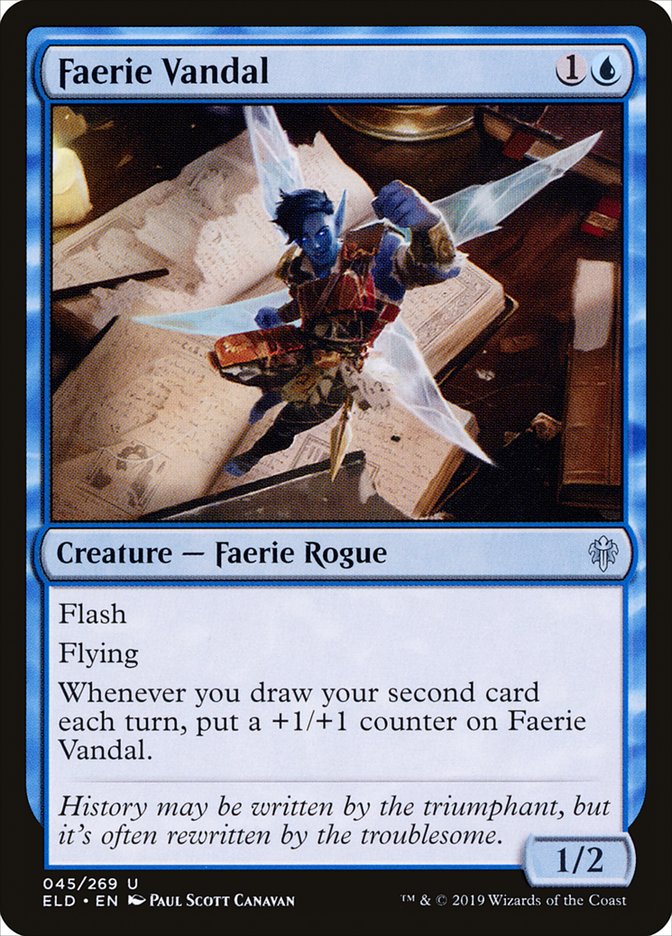 Faerie Vandal [Throne of Eldraine] | Card Citadel