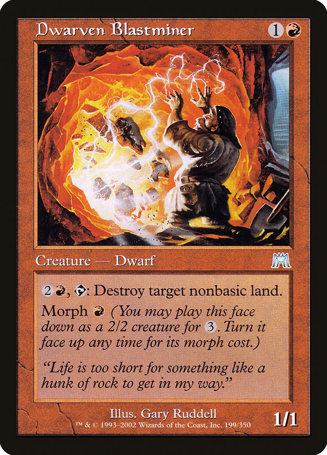 Dwarven Blastminer [Onslaught] | Card Citadel