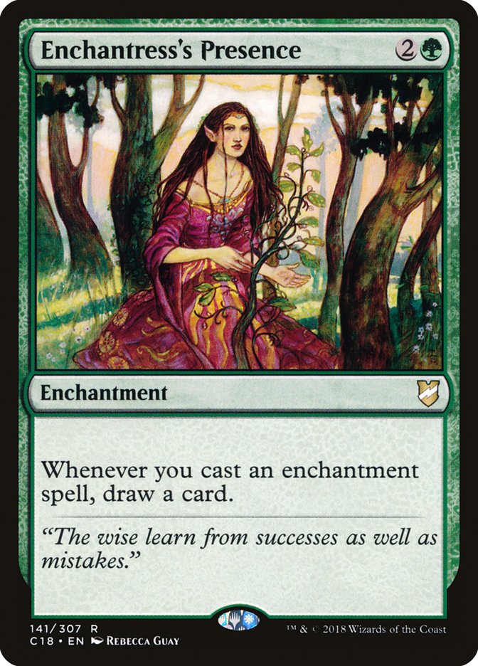 Enchantress's Presence [Commander 2018] | Card Citadel