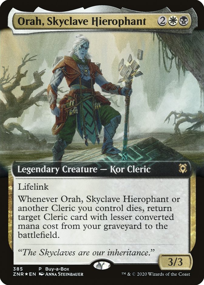 Orah, Skyclave Hierophant (Buy-A-Box) [Zendikar Rising] | Card Citadel