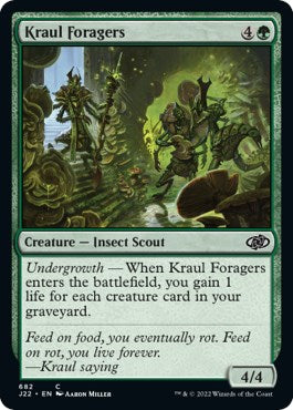 Kraul Foragers [Jumpstart 2022] | Card Citadel