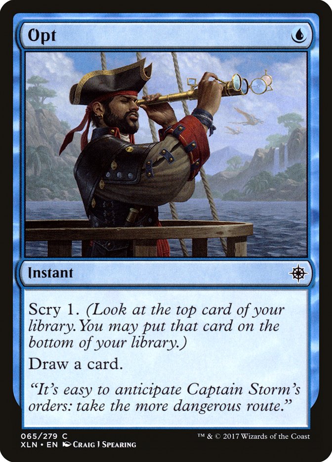 Opt [Ixalan] | Card Citadel