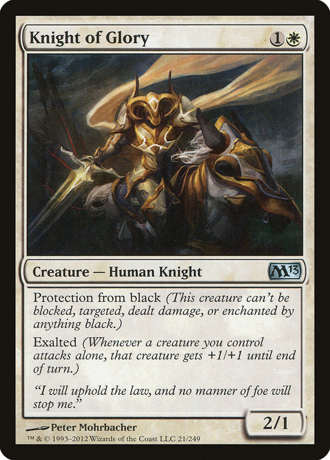 Knight of Glory [Magic 2013] | Card Citadel