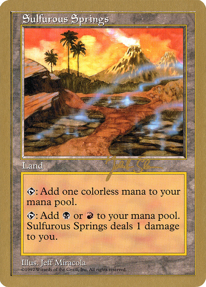 Sulfurous Springs (Jakub Slemr) [World Championship Decks 1997] | Card Citadel