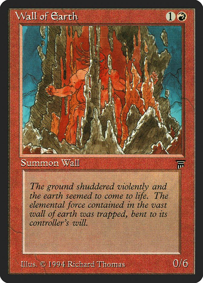 Wall of Earth [Legends] | Card Citadel