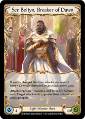 Ser Boltyn, Breaker of Dawn // Boltyn [U-MON029 // U-MON030] Unlimited Normal | Card Citadel