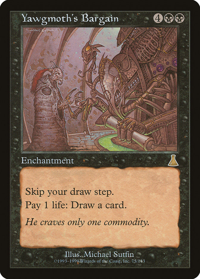 Yawgmoth's Bargain [Urza's Destiny] | Card Citadel