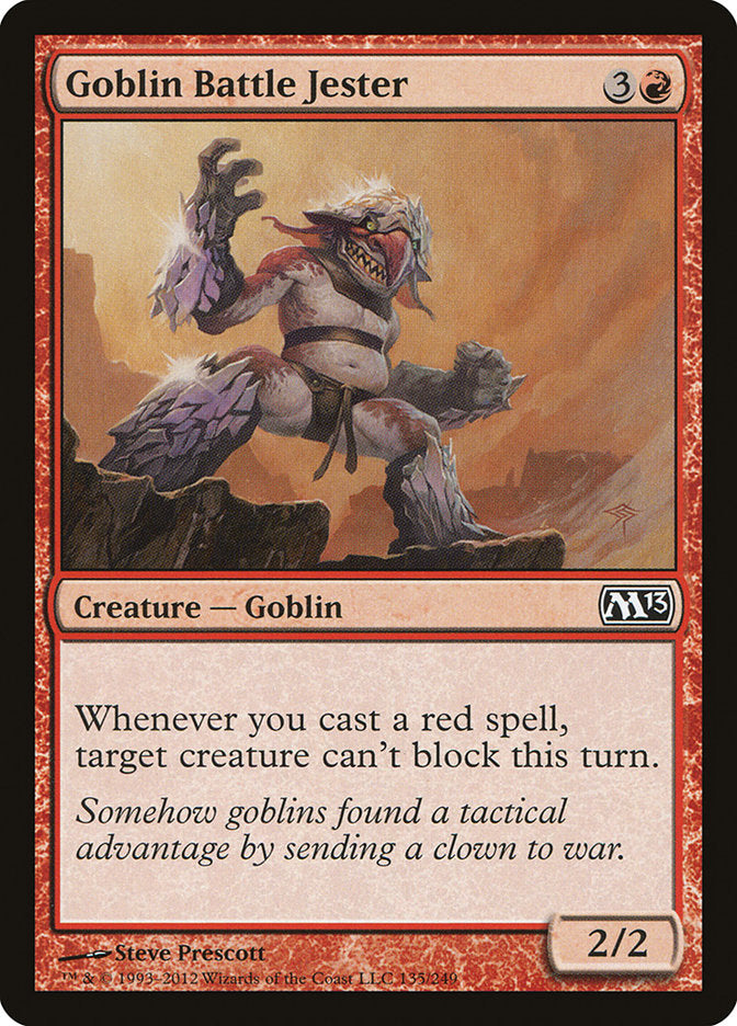 Goblin Battle Jester [Magic 2013] | Card Citadel