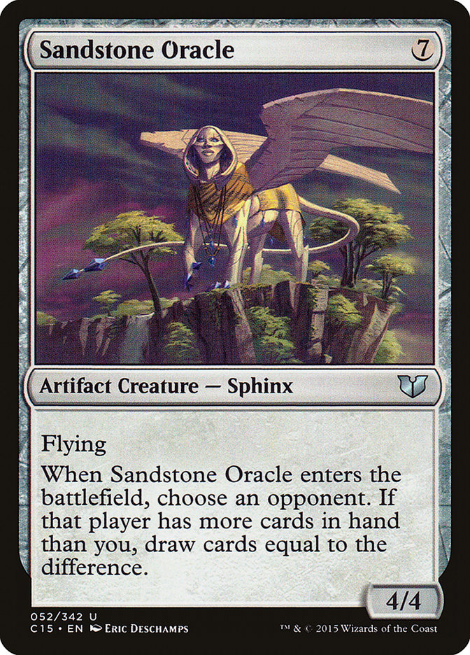 Sandstone Oracle [Commander 2015] | Card Citadel