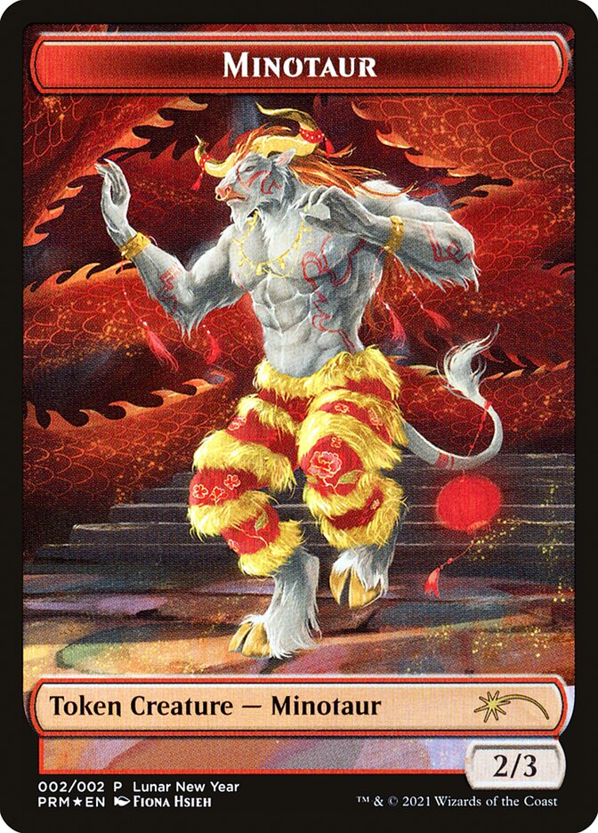 Minotaur Token [Year of the Ox 2021] | Card Citadel