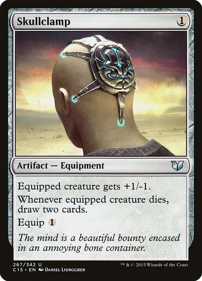 Skullclamp [Commander 2015] | Card Citadel