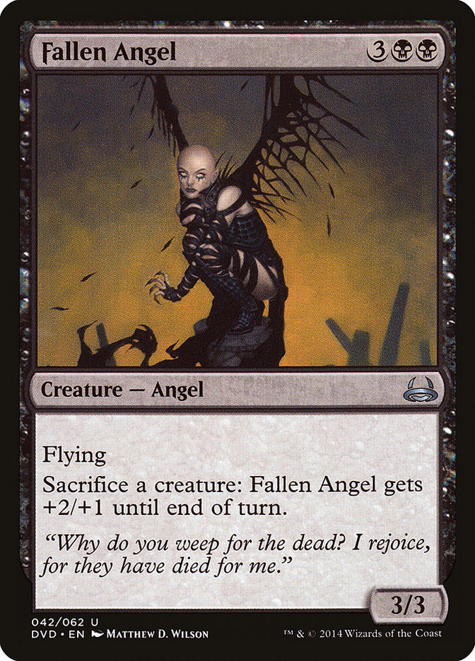 Fallen Angel (Divine vs. Demonic) [Duel Decks Anthology] | Card Citadel