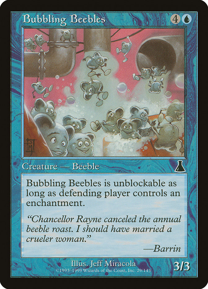 Bubbling Beebles [Urza's Destiny] | Card Citadel